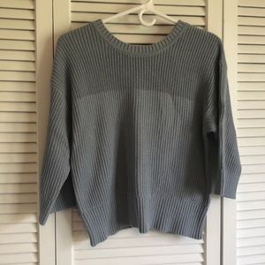 Cabi Grey Blue sweater